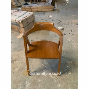 Kursi Cafe Modern Jati Solid