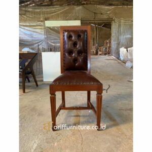 Kursi Makan Sofa Klasik Minimalis