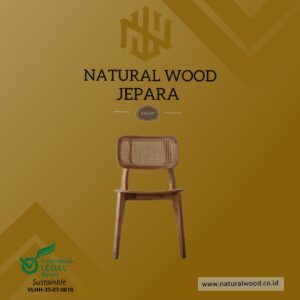 Kursi Cafe Rotan Alami Model Minimalis Nw 21