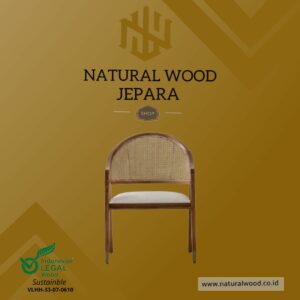 Kursi Cafe Scandinavian Jati Mix Rotan Nw 20