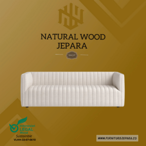 Sofa 3 seater light model terbaru