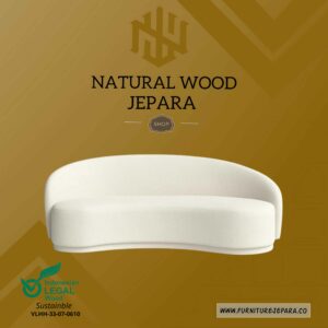 Sofa long peanut modern minimalis