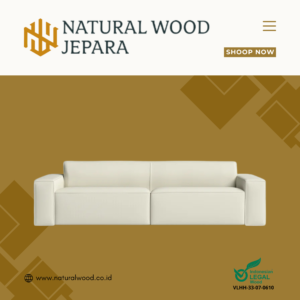 Sofa ruang tamu minimalis 2 seater