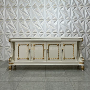 Buffet TV Kayu Jati Klasik Mewah (1)