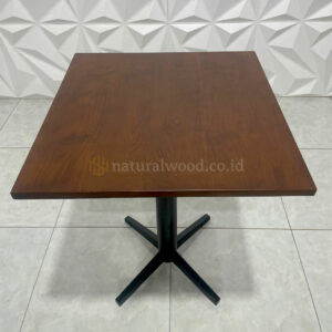 Meja Cafe Kaki Besi Powder Coating