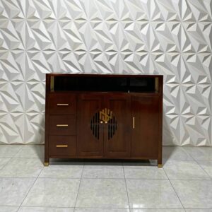 Console Table Lemari Arsip Penyekat Ruang Tamu