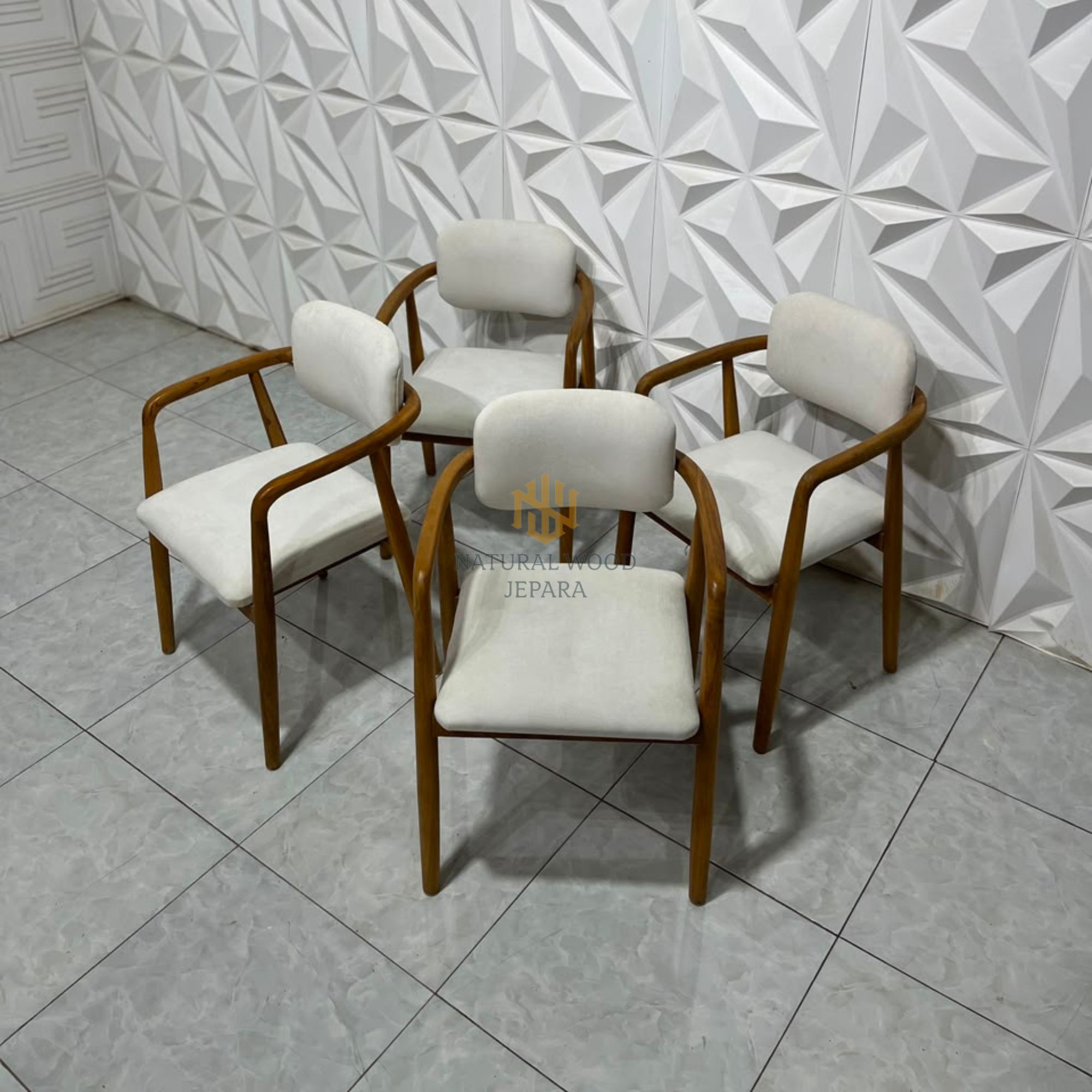Dinning Set Table Teak Wood Solid Custom Chair