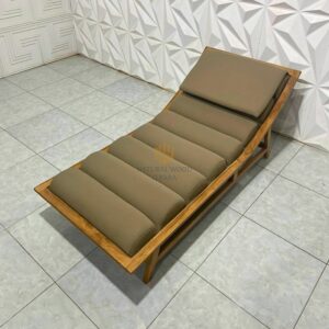 Lounge Chair Outdoor Villa Teak Wood Custom