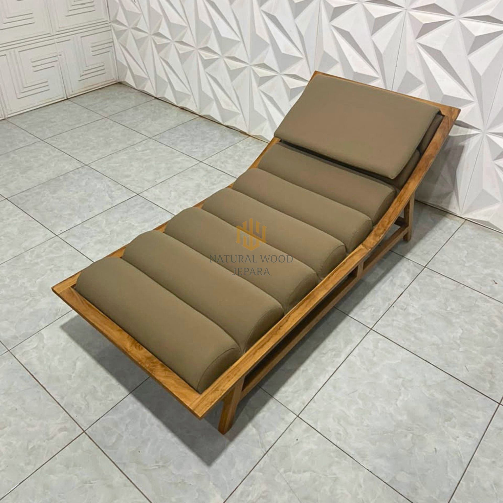 Lounge Chair Outdoor Villa Teak Wood Custom