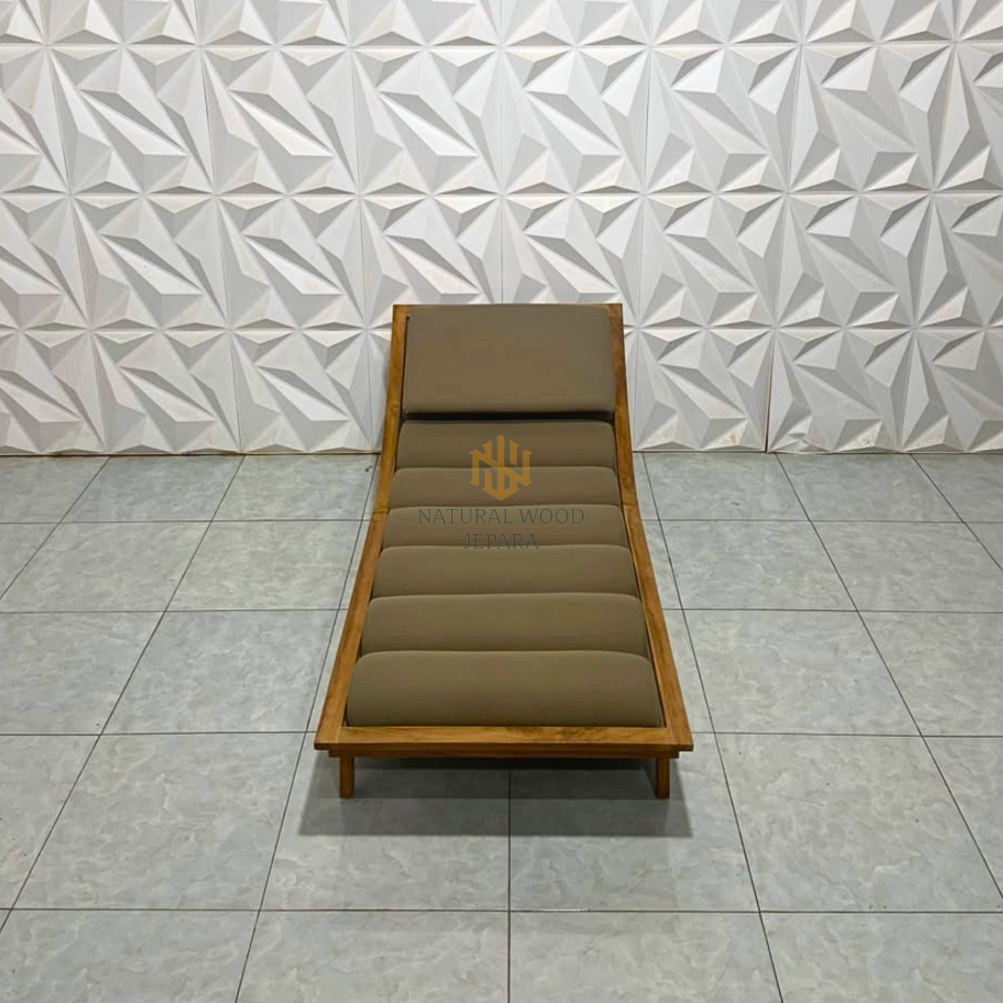 Lounge Chair Outdoor Villa Teak Wood Custom