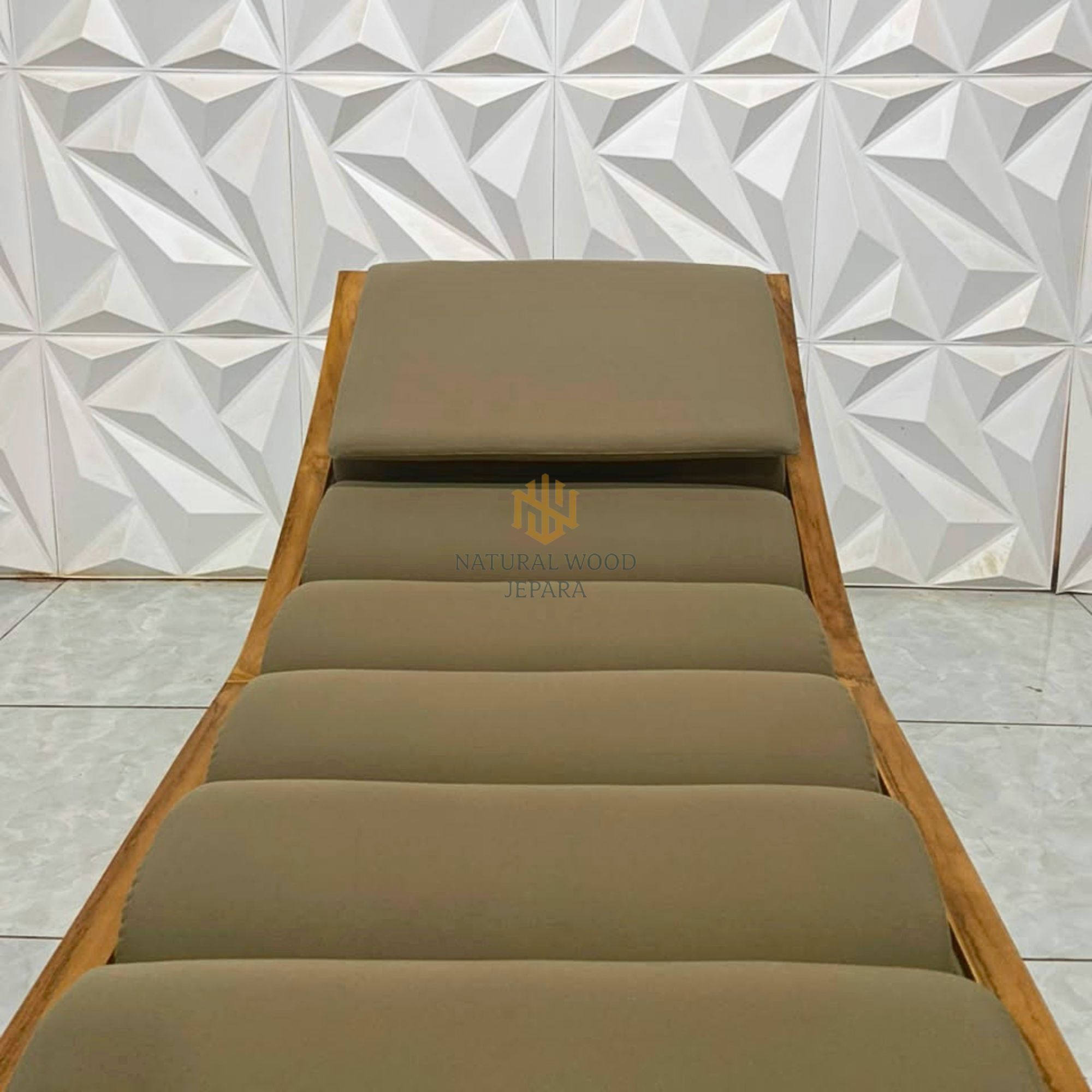 Lounge Chair Outdoor Villa Teak Wood Custom