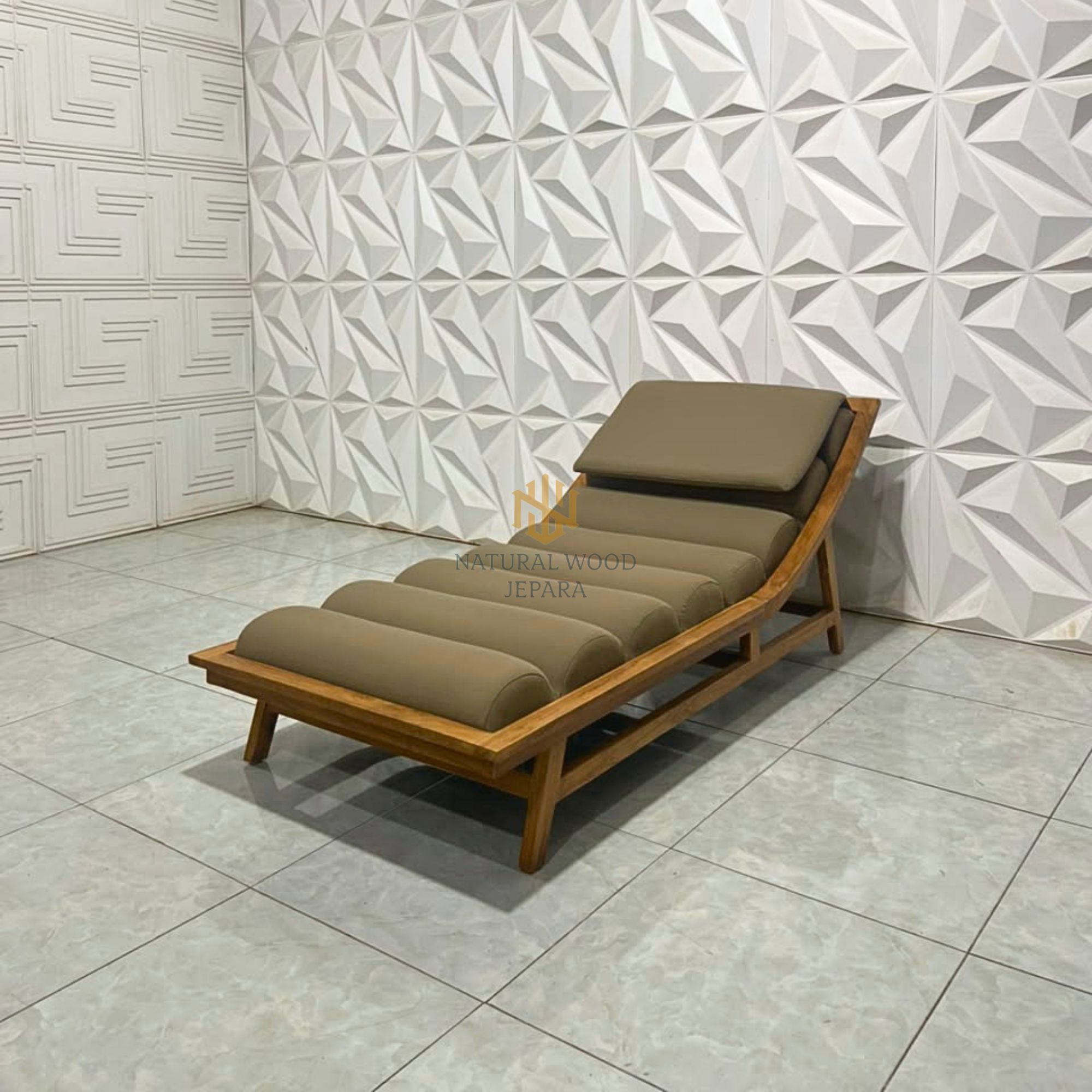 Lounge Chair Outdoor Villa Teak Wood Custom