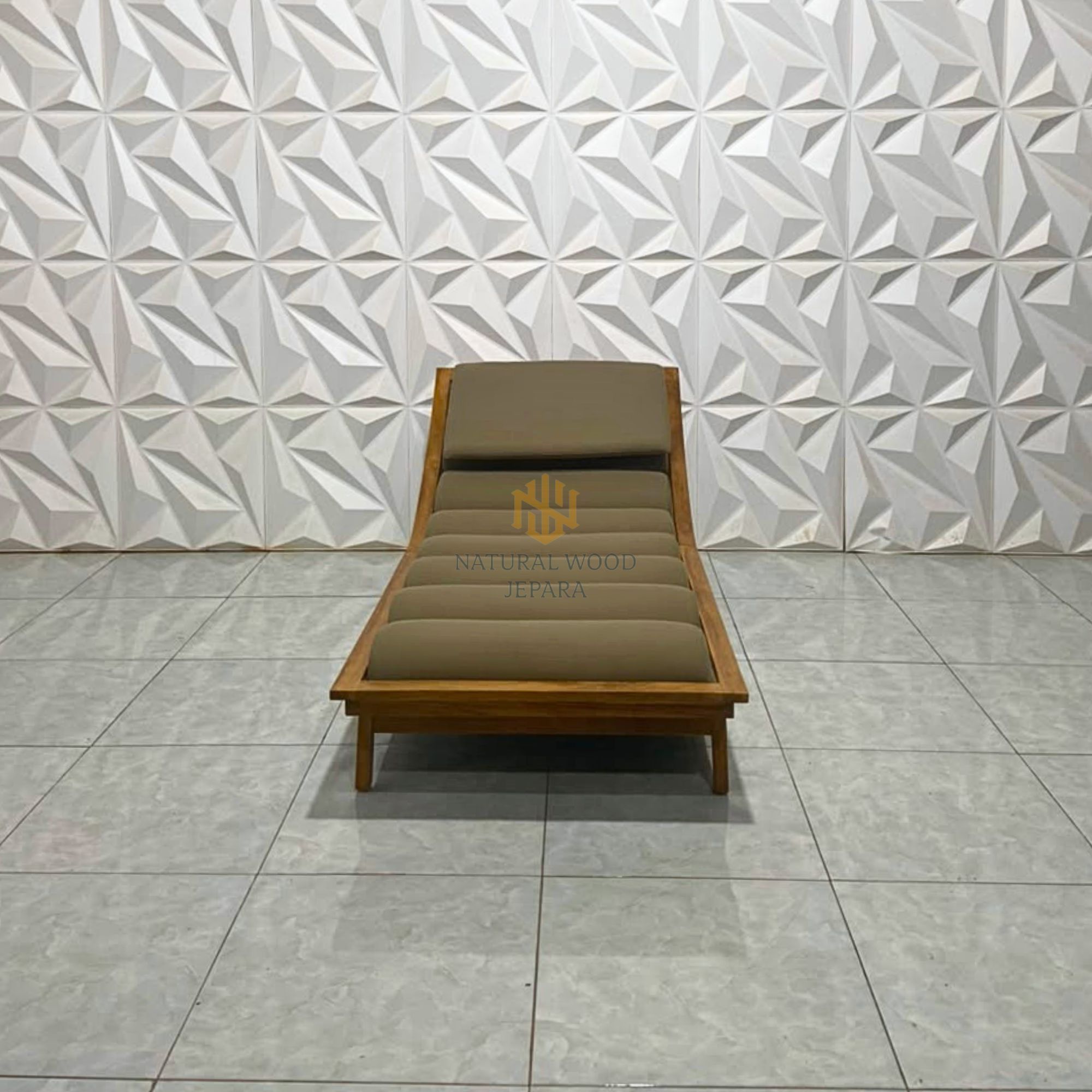 Lounge Chair Outdoor Villa Teak Wood Custom
